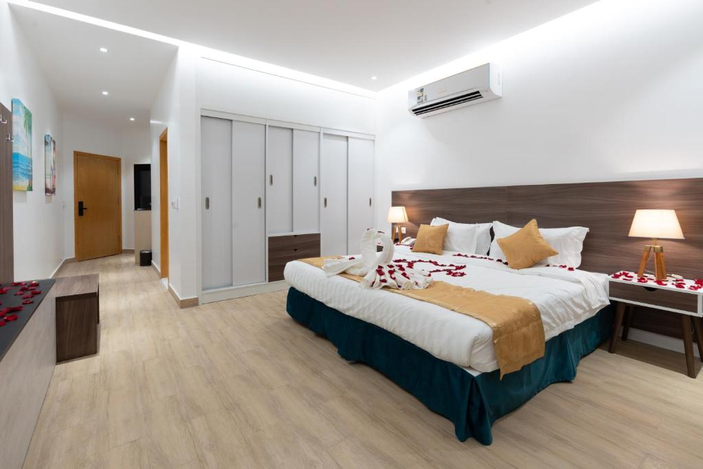 استوديو فاخرغرفة وصالة