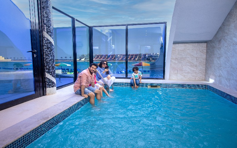 شاليه فاخر 5 غرف بمسبح خاص